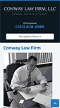 Mobile Screenshot of conwaylawoffice.com